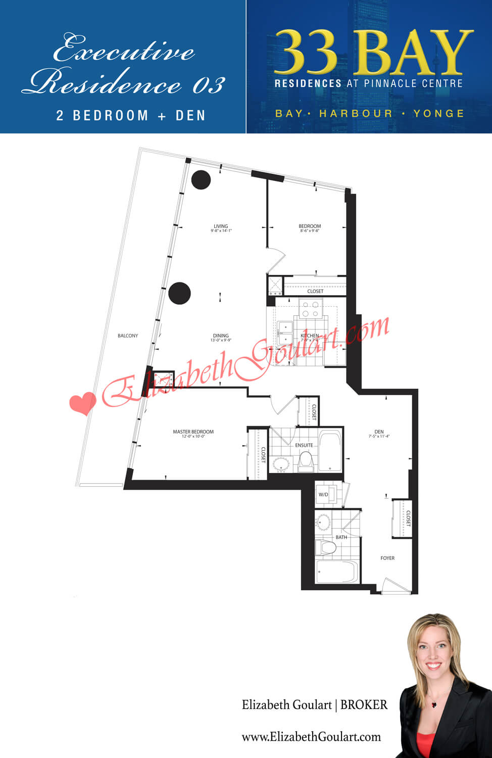 33 Bay Street Pinnacle Centre Condos Floor Plans